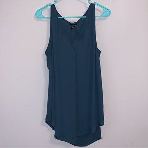 Torrid | Dark Teal Pleated Top